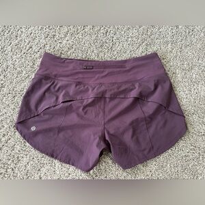 Speed Up Mid-Rise Lined Short 4” - Size 8, Grape